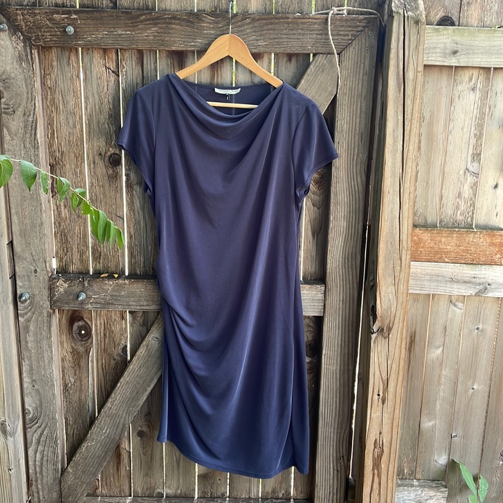 Halston Heritage Dress, medium blue, size XL